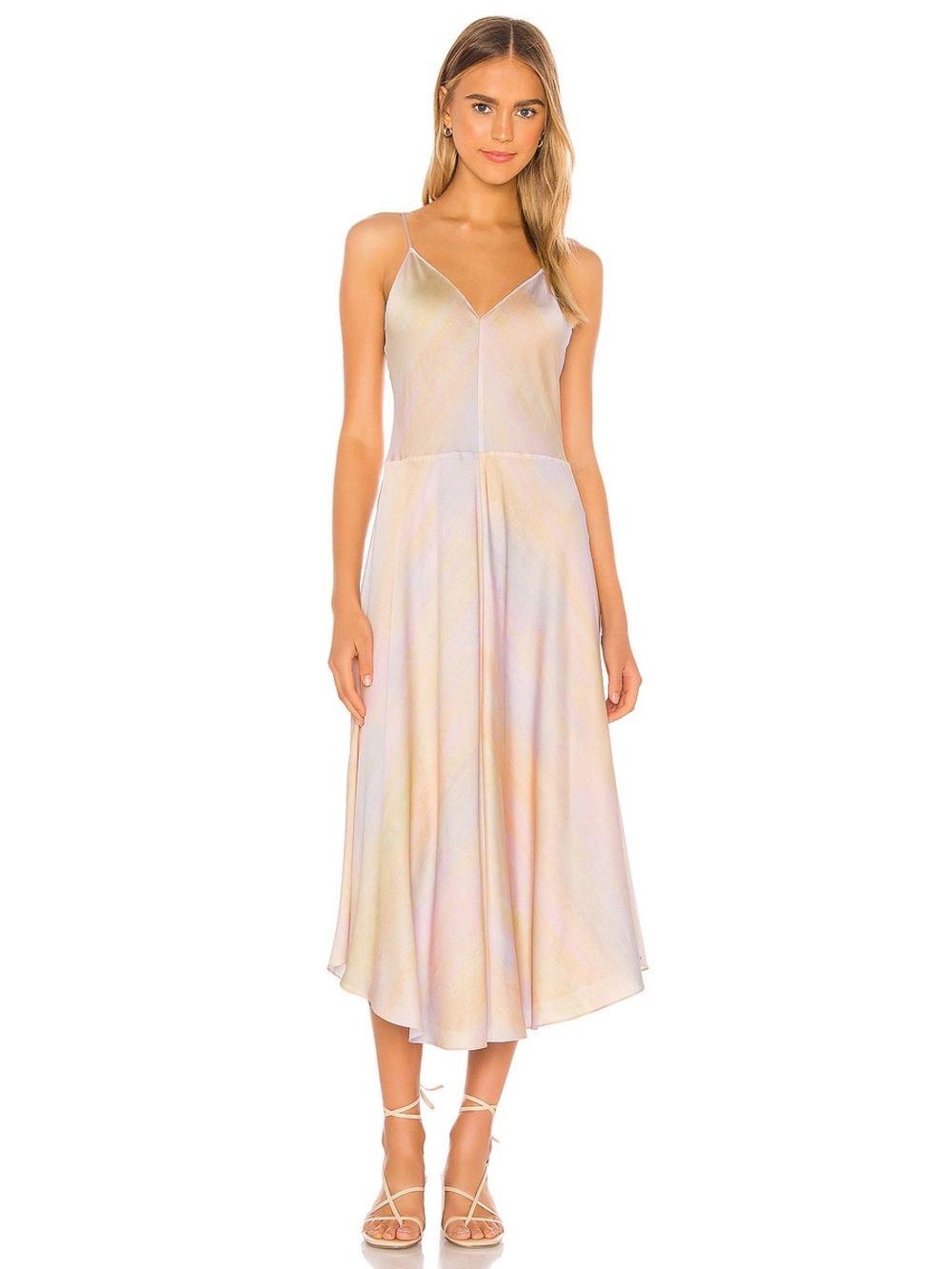 Vince Rainbow Wash Dress